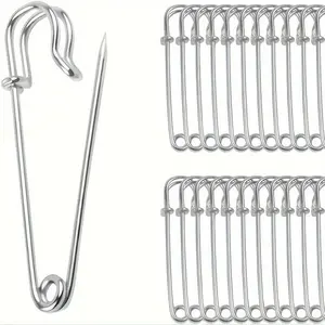 Safety Pin, 30pcs/set Large Safety Pin, Sewing Pins, Sewing Accessories, Sewing Tools for Clothes, Quilt, Blanket, DIY Sewing Supplies for Home Use, Sewing Supplies Crafts