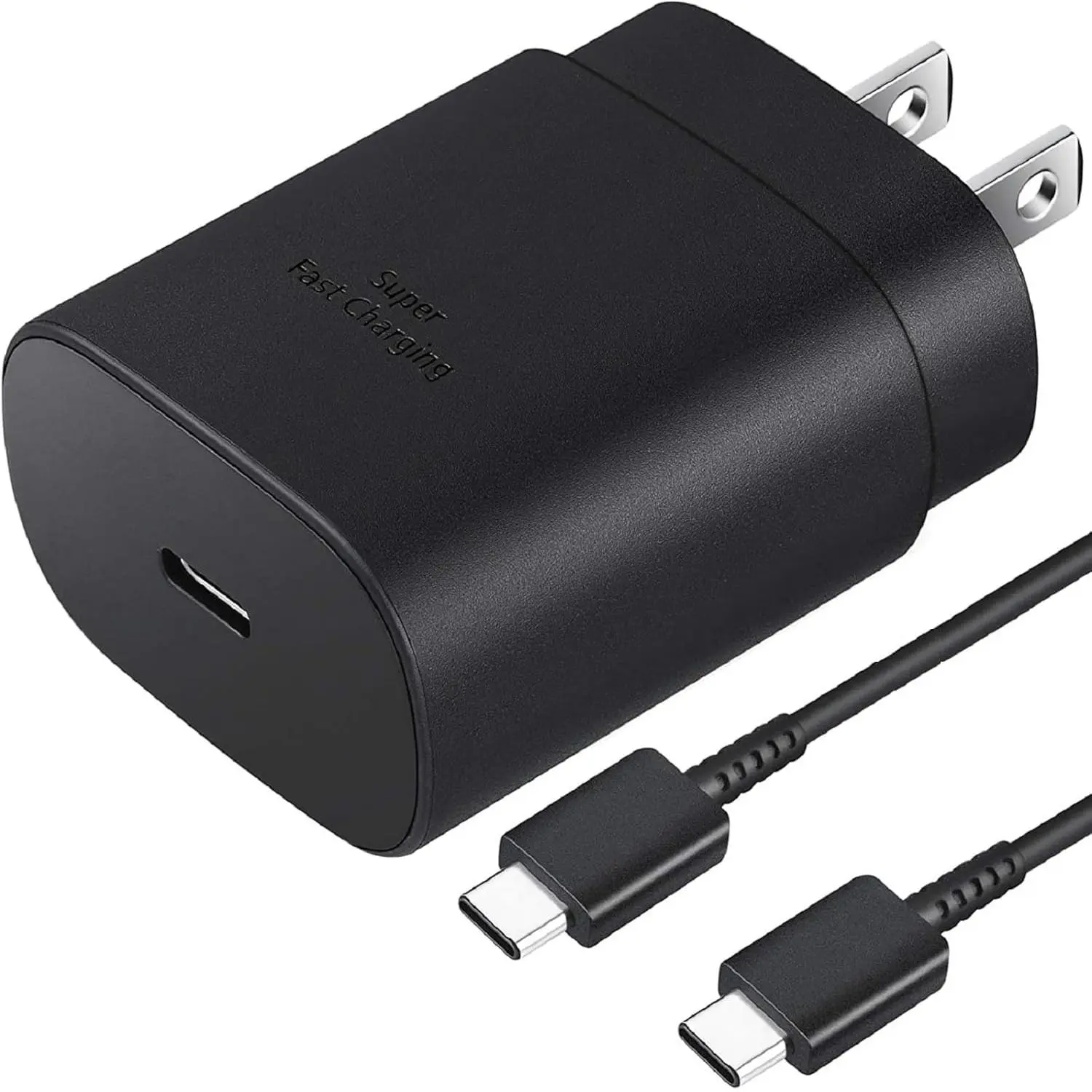 for Samsung Charger Super Fast Charging 25W USB C Super Fast Charger with Type C Charger Cable Cord for Samsung Galaxy S25/S24/S23/S22/S21/Ultra/Plus/FE/Galaxy Tab,A16,A15,A55,Note 20/10,Z Fold/Z Flip