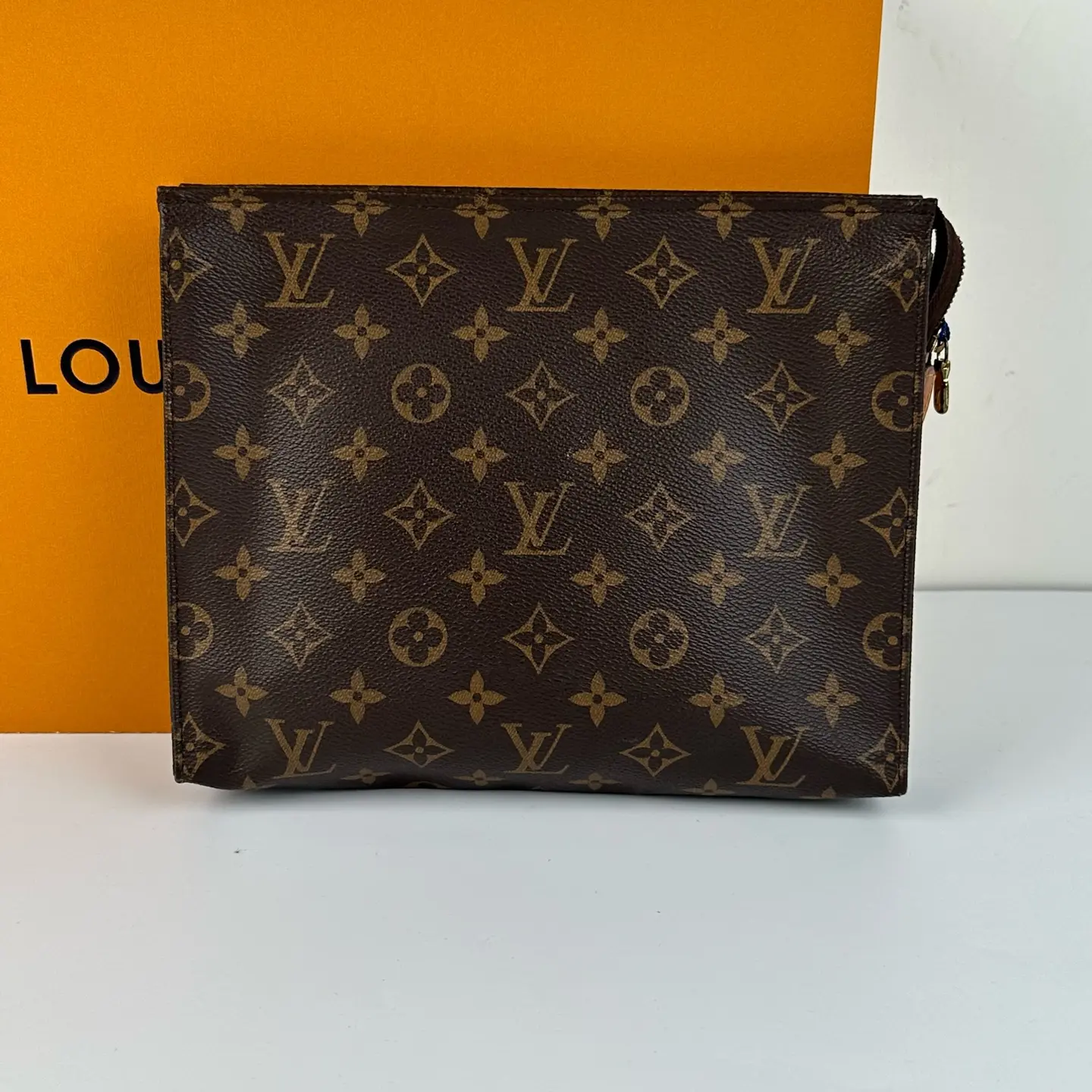 Pre-owned Louis Vuitton Toiletry With inner Clutch TK0155 CC0418