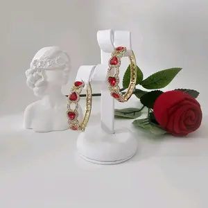 Valdiviajewery #1907 14k Gold Plated Earring High Quality