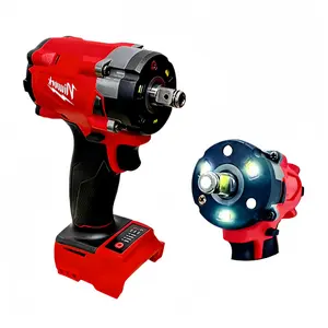 Summervibes NiuWork 1/2" 350N·m Brushless Cordless Impact Wrench, M18 Battery Compatible – Ideal for Home DIY & Light Repairs