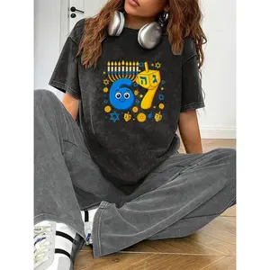 Men’s and Women’s Hanukkah Sweatshirt – Funny Dreidel Menorah Meme 67 Tee