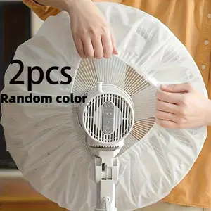 2-Pack Fan Dust Covers, Durable Dust Protection for All Fans, Easy Clean Design, Home Office Use, Leaf Edge Style, Simple Aesthetic, Solid Structure, Dustproof Cover