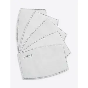 PM2.5 Face Mask Filters – 5-Pack