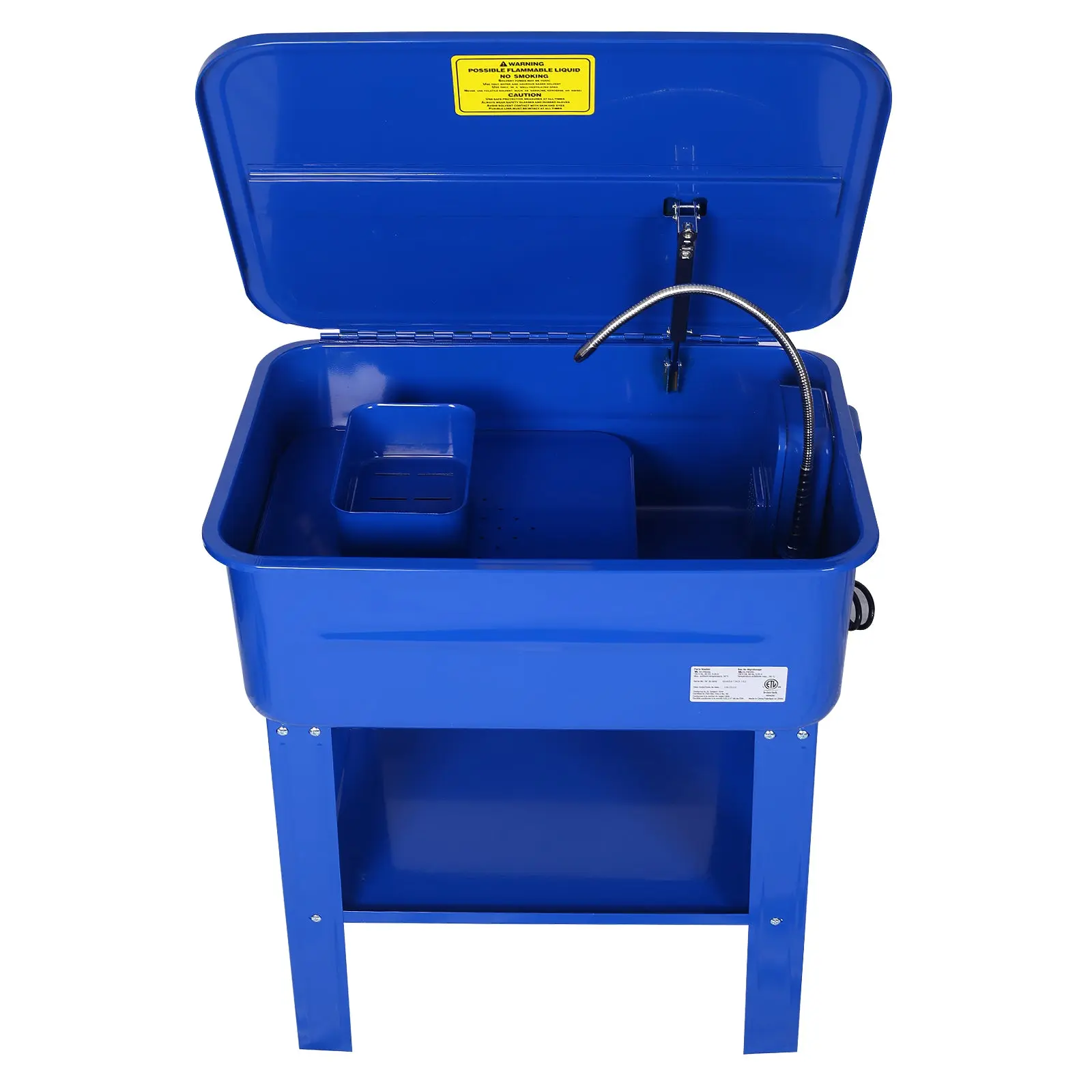 Cabinet Automotive Parts Washer with 110v Pump 20 Gallon
