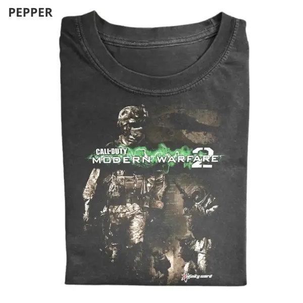The Call Of Duty Modern Warfare T-shirt, Gamer Girl Graphic T-shirt, Gift for Men, Gift for Women, Crew Neck T-shirt, Trending T-shirt