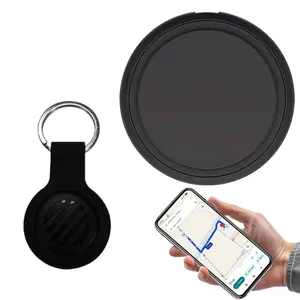 GPS Tracker Tag, Key Finder Air Tag Tracker for Apple Find My iOS Only, Global Coverage Mini Air Tracker for Kids Dogs Cats Luggage Bikes