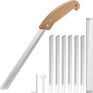 Foam Cutter Tool, 8inch 6Pcs Special Sponge Cutting Knife, for Thick Sofa Cushion Mattress High Denstity Sponge Cutting Tool