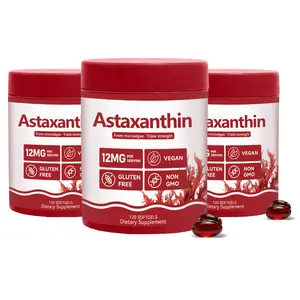 Premium Astaxanthin 12mg,120 Softgels | Natural Antioxidant Supplement for Eye, Joint, Skin Health, | 4 Month Supply