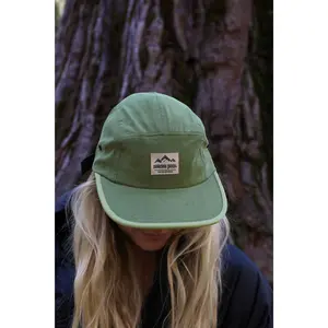 GREEN 5-PANEL HAT