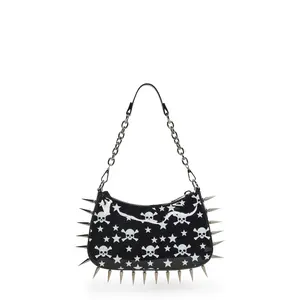 Punk Memories Spiked Shoulder Bag