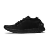 NOBULL Men's Allday Knit Shoe in Triple Black - Everyday Walking Sneaker, Comfortable Slip-On Shoe, Casual Trainer