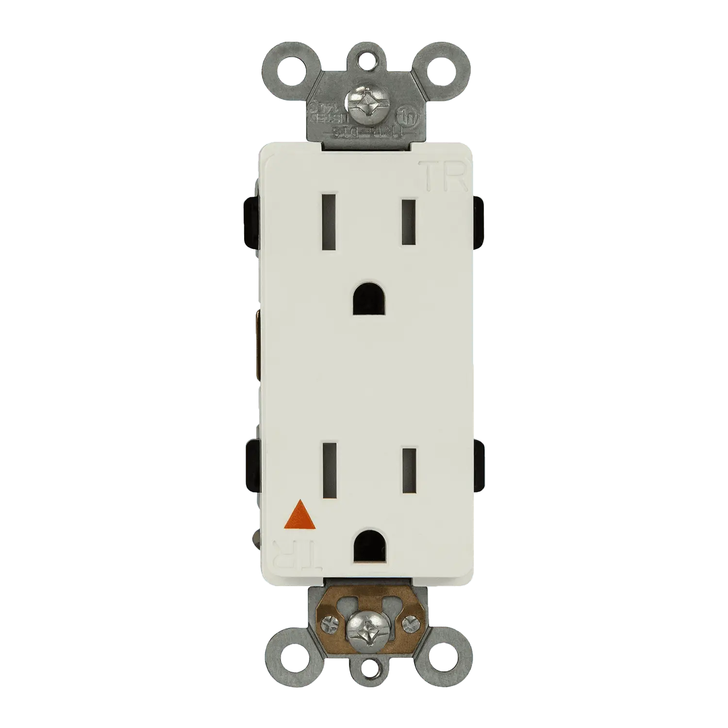 Enerlites Indoor Isolated Ground 15A Tamper-Resistant Decorator Power Outlet, 5-15R Electrical Receptacle