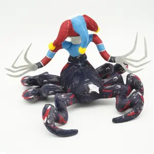 Poppy5 Plush Spider Horror Game Peripheral Clown Stuffed Animal Toy Doll Figure, Soft and Cuddly Halloween Decoration, Perfect Gift for Kids