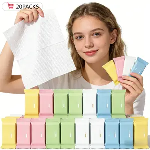 Extra Thick&Large Compressed Towel Tablets – Disposable Face Towels & Washcloths for Travel, Camping & Outdoor Use, 20 Packs Super Absorbent Face Towels for Emergency & Everyday Care 11x11.8inches