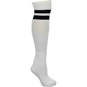 ASICS Mens Old School Striped Socks Athletic Athletic - White