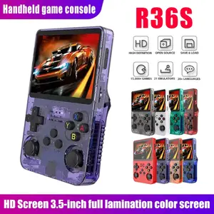 Portable Handheld Game Console, 3.5 Inch IPS Screen Handheld Game Console, Retro Game Console, Birthday Gift for Boys and Girls