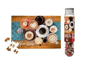 Coffee Tawk Talk Mini Micro Jigsaw Puzzle Tea House
