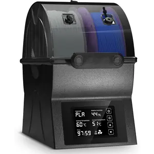 Filament Dryer Box, SH02 Dry Box Filament Sealed Storage Box 3D Printer 2 Spools Holder with PTC Fast Heater, Filament Dehydrator with Touch Screen Compatible with PLA PETG TPU ABS 1.75/2.85mm