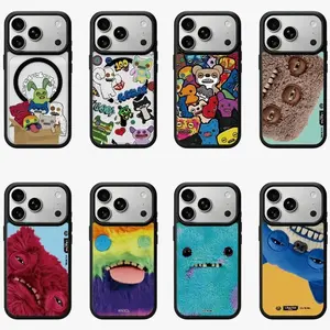 Fuggler Neon Plushcore Weirdcore Cute Monster Phone Case Compatible with for iPhone 17, 16, 15, 14, 13, 12, 11, X & Samsung Galaxy