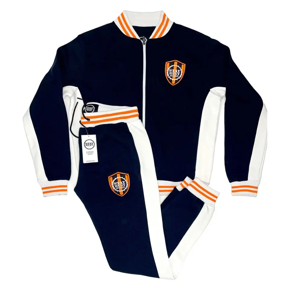 Crest Logo Zip Up Tracksuit
