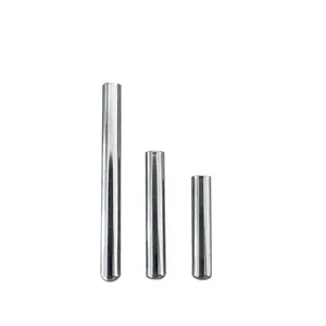 5-Pack 304 Sturdy Stainless Steel Wire Tube, Manual Sealing, Seamless Round Straight Tube, DIY, Industrial, Furniture, Frame, 4.0mm X 0.2mm X 40mm, Heavy Duty Metal