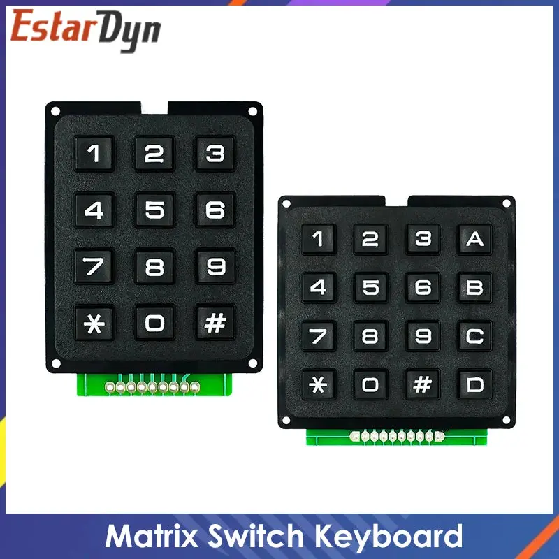 16 Key 4x4 Membrane Switch Keypad