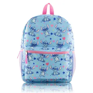 Fast Forward Stitch Backpack Travel Bag, Cute Lightweight Bag for School
