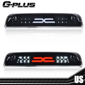 LED Rear Third Brake Light Lamp Black Fit For 14-18 Chevy Silverado GMC Sierra