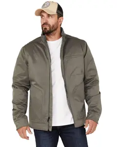 Brothers And Sons Men's Concealed Carry Sherpa Lined Jacket - Basfa22o09-Steel