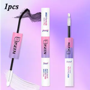 ISEEN  Lash Cluster Glue, Waterproof Clusters Lashes, 1pcs/2pcs/3pcs Lash Bond and Seal Waterproof, Bond & Seal Eyelash Glue for Clusters, Eyelash Adhesive Black Long-Lasting 72H
