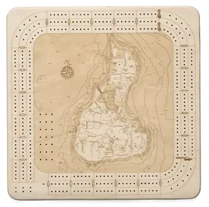 Block Island Cribbage Board