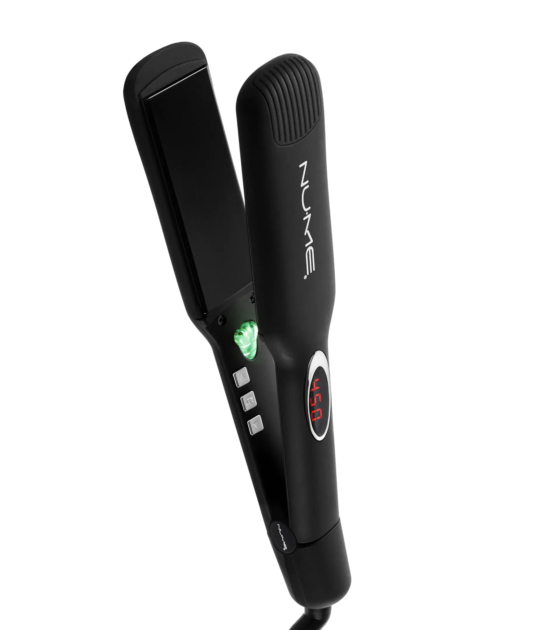 NuMe Megastar X 1.75” Wide Plate Flat Iron – Professional Salon Hair Straightener for Thick, Long & Frizzy Hair