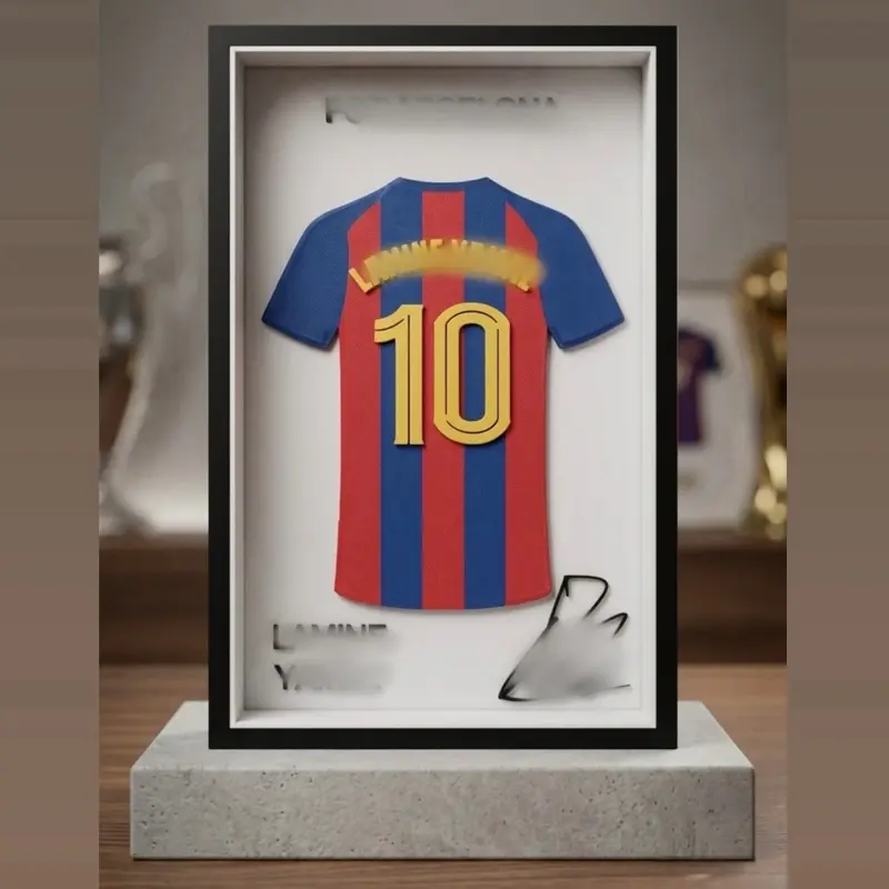 3D Football Shadow Box Frame