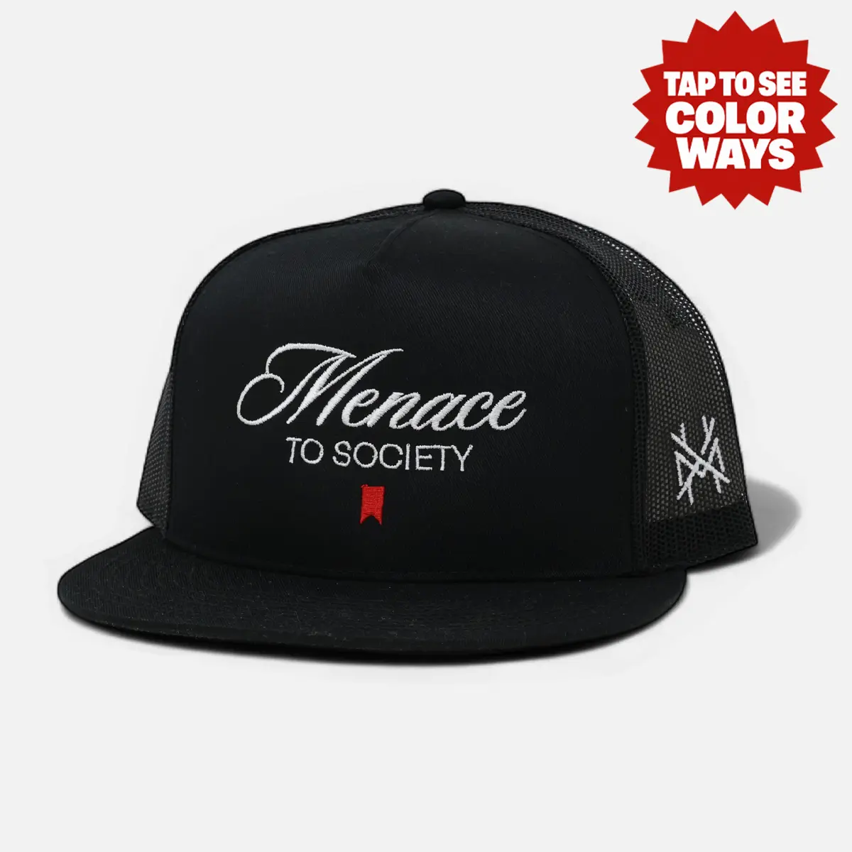 Menace to Society Embroidered Trucker Hat
