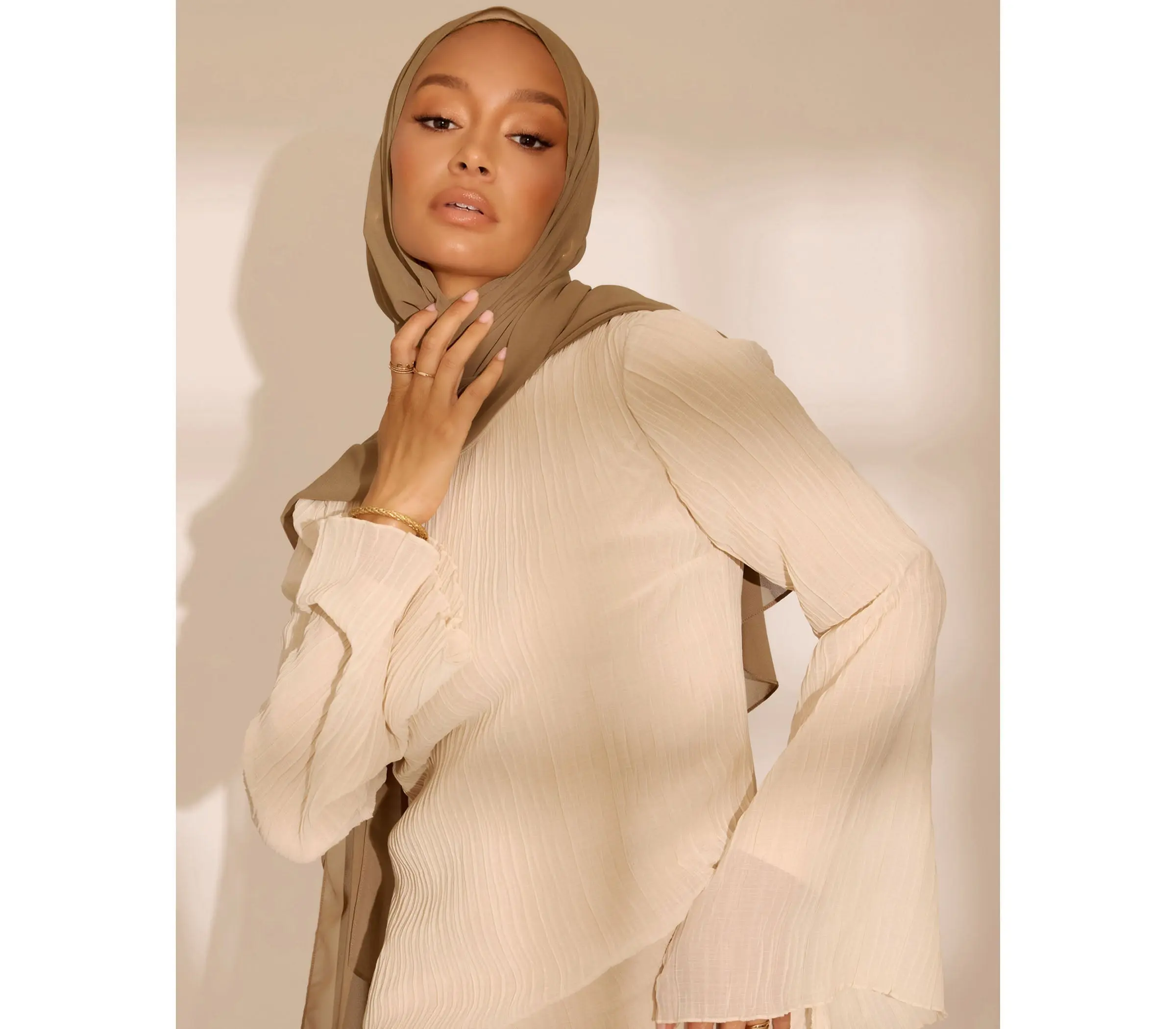 Chiffon Hijab - Porcini | Culture Hijabs