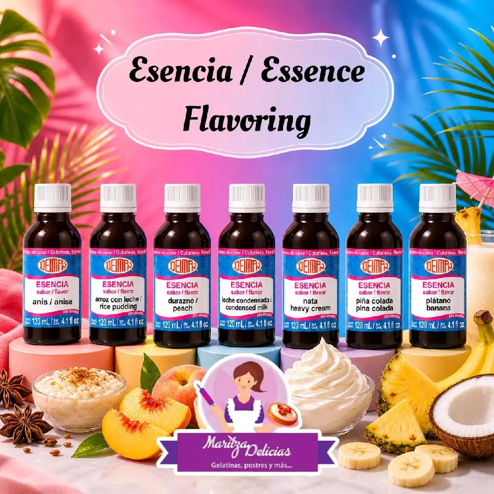 Esencia Saborizante 120ml / Essence Flavoring 120ml