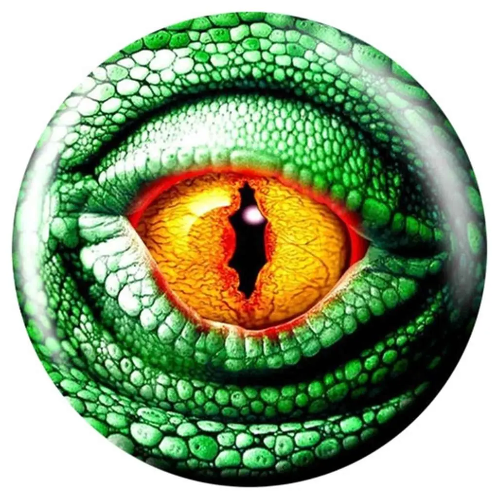 Brunswick Lizard Glow Viz-A-Ball - High Quality Polyester Bowling Ball, Limited Edition, Beginner-Friendly, 360 Degree Graphics, Glows When Under Black Light for Bowling Sports