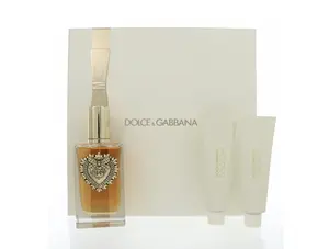 Devotion by Dolce&Gabbana 3pcs gift Set ( 3.4oz EDP Spray + 1.7oz B/L+ 1.7oz S/G ) for WOMEN