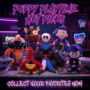 Horror Game 5 Clown Plush Toy, Cute Six-Claw Clown Figure, Holiday Gift, Birthday Present, Living Room Decor, Pet Playable