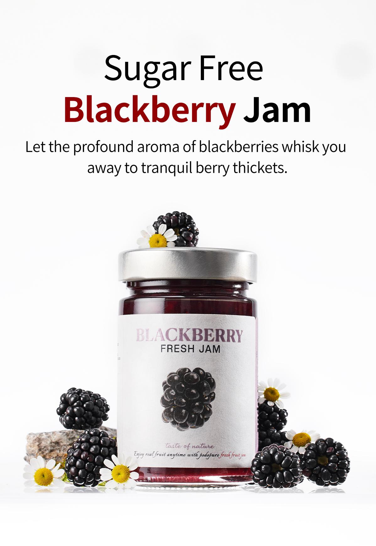 Sugar-Free Fresh Black Berry Jam