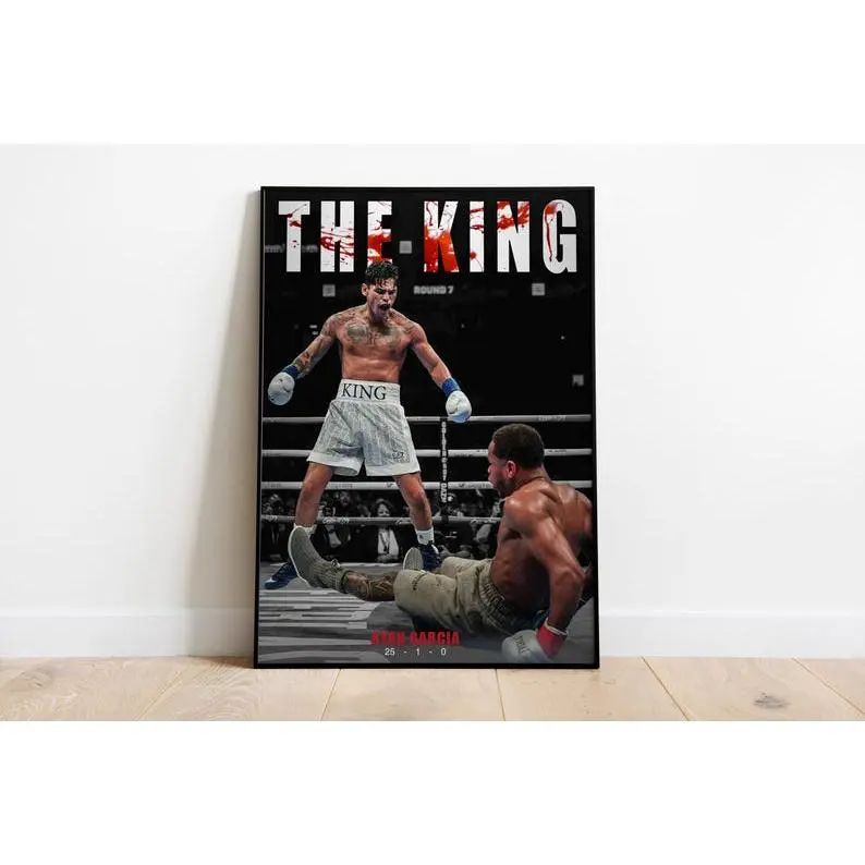 Ryan Garcia boxing poster wall art Ryan Garcia boxing poster wall art