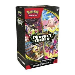 Pokemon TCG: Mega Evolution Perfect Order - Booster Bundle (6 Packs)