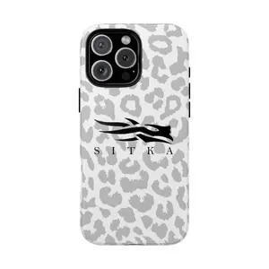 SITKA white snow Leopard Tough 2-piece  phone cases