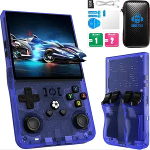 R36max Retro Handheld Game Console, 4.0 Inch 720x720 IPS Screen, over 18,000 Classic Games, Portable Open Source Linux System, 4000mah Battery, Handheld Gaming Console