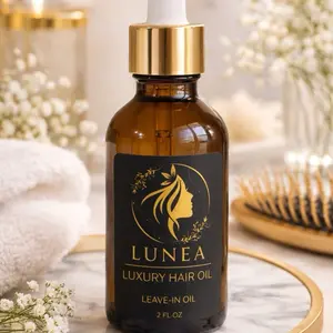 Lunea Lightweight Leave-In Oil – Soft, Shiny & Frizz Control