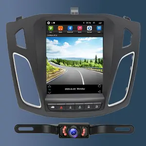 9.7" Car Stereo for 2012–2018 Ford Focus – with Wireless CarPlay/Android Auto, 2+32GB, GPS, Dash Cam, Touchscreen, AHD Backup Camera