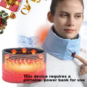 Smart Universal Heating Scarf, Unisex Winter Heater, Adjustable Temperature Neck Wrap, Small Soft Material, Ideal Gift for Parents