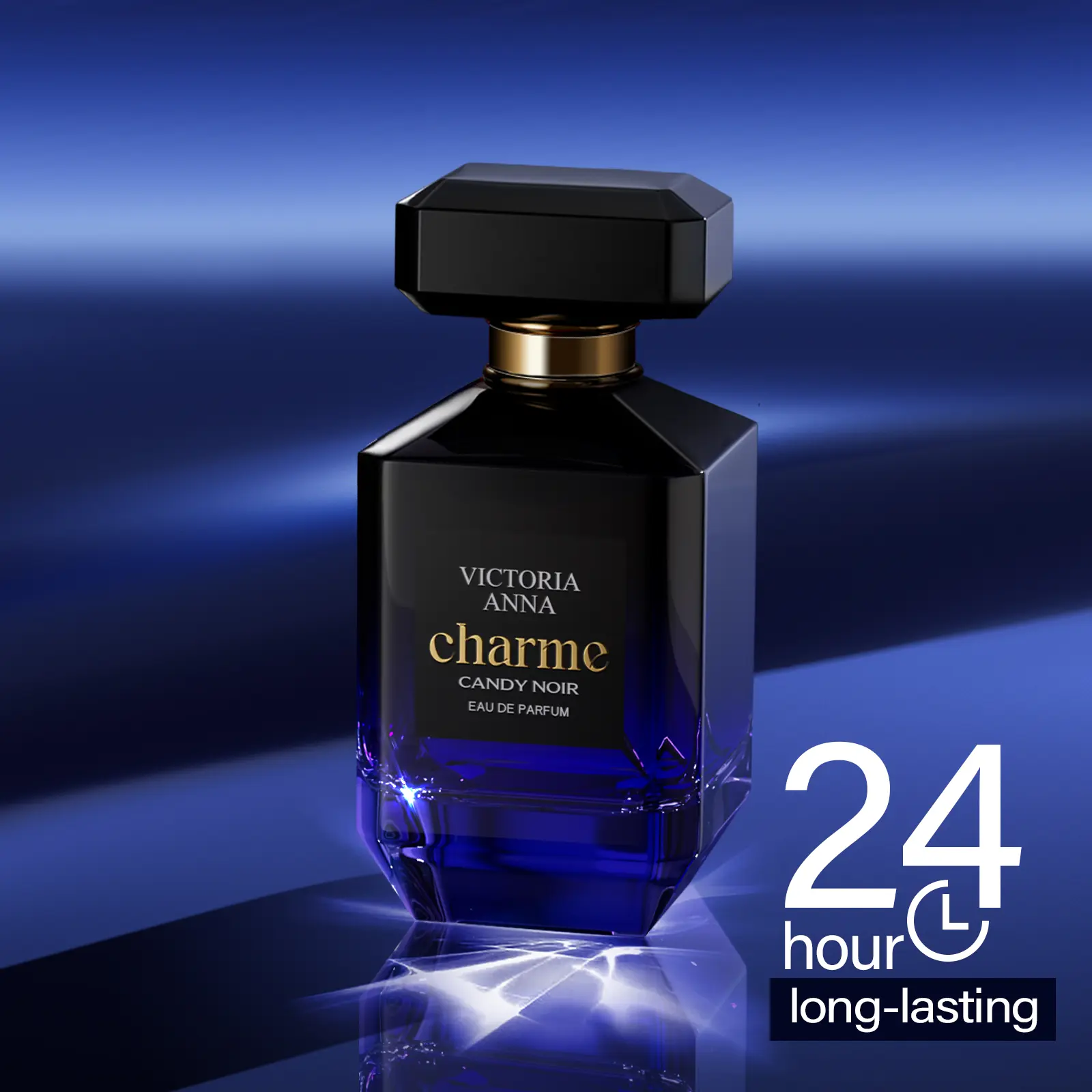 Candy Noir Perfume, an Elegant and Fresh Scent with an Organic Blend for a Confidence Boost, Alcohol-Free Fragrance for Youth, Freshness, Contains Neither, Elegant Fresh Scent, Bottle, Pure Aroma