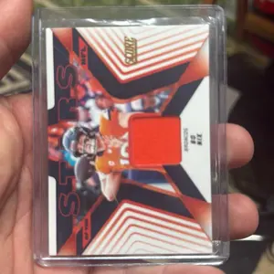 2025 Panini Score Football Bo Nix Stars of The NFL Patch